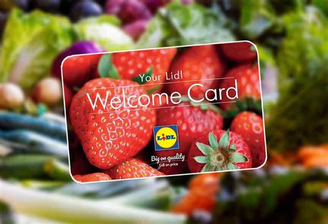 lidl smarter shopping card deal|lidl grocery.